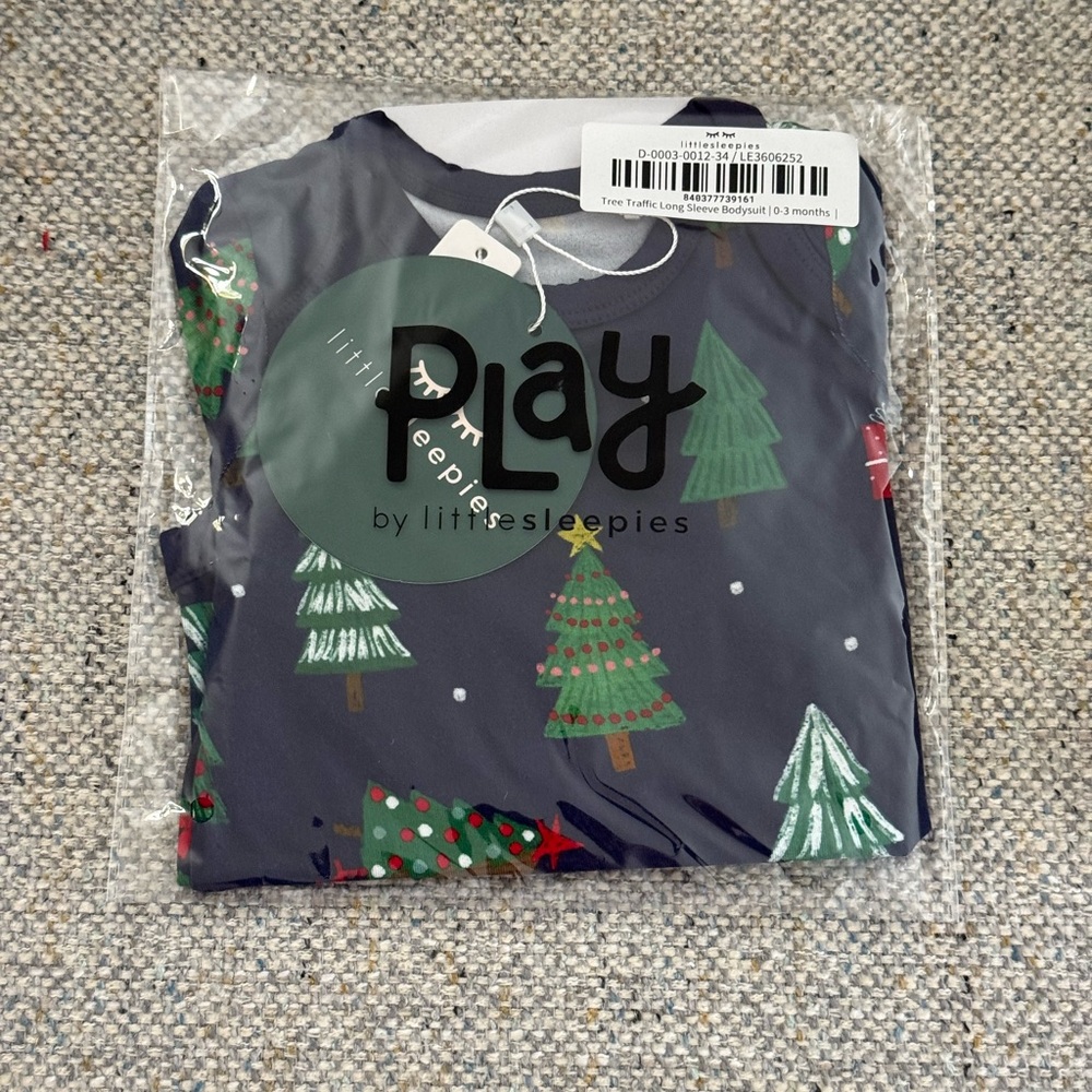 Little Sleepies Tree Traffic Bodysuit – NWT – 0–3M